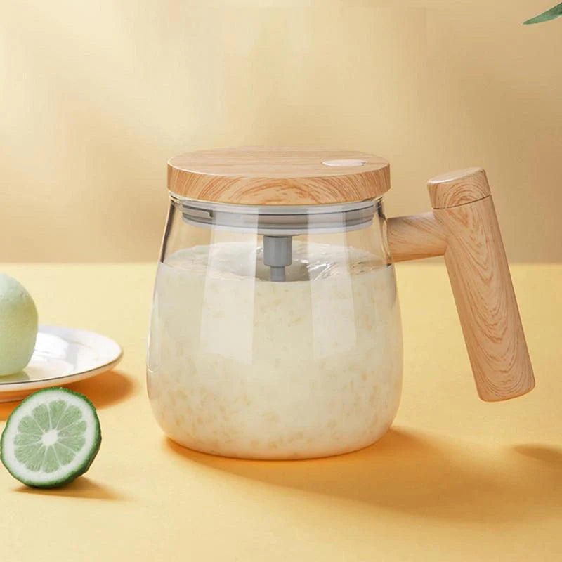 Experience Effortless Mixing with the 400ML Self-Stirring Coffee Mug - Perfect for Coffee, Tea, and More!